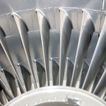 RAF Nimrod Jet engine fan coffee table large blade3